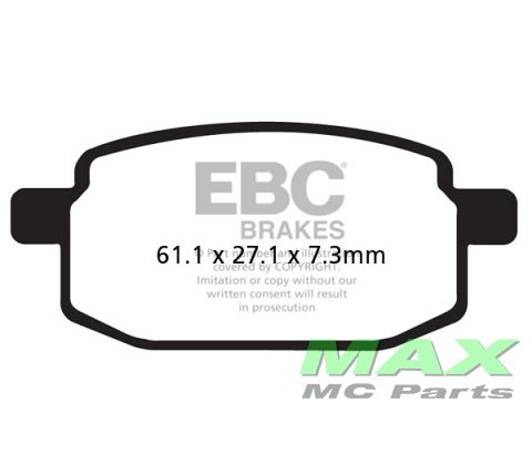 EBC Disc pad set 