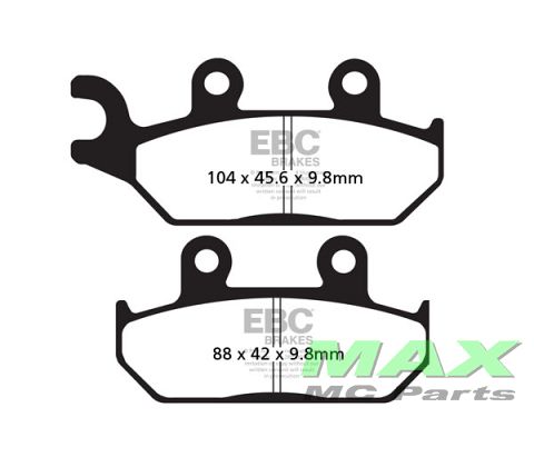 EBC Disc pad *FRONT* FA172R SINTER