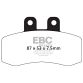 EBC Disc pad set FRONT FA177 PEGASO