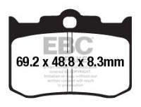 EBC Double- H Sintered Sportbike pad set