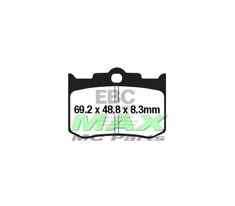 EBC Double- H Sintered Sportbike pad set