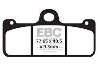 EBC Double- H Sintered Sportbike pad set