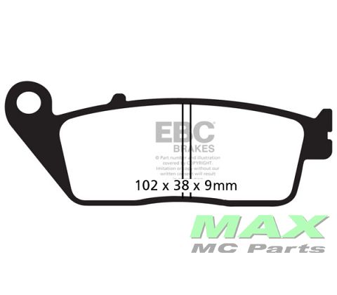 EBC Disc pad set *FRONT* FA226