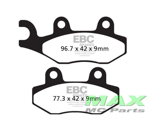 EBC Disc pad set FRONT FA228