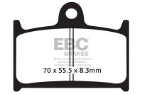 EBC Disc pad *FRONT* FA236 TRIUMPH