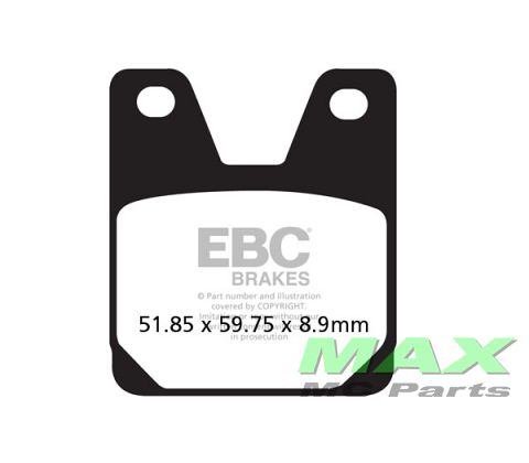 EBC Double- H Sintered Sportbike pad set