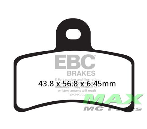 EBC Disc pad set FA291