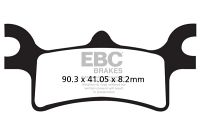 EBC Disc pad set REAR FA314R POLARIS