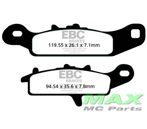 EBC Disc pad set FA342R