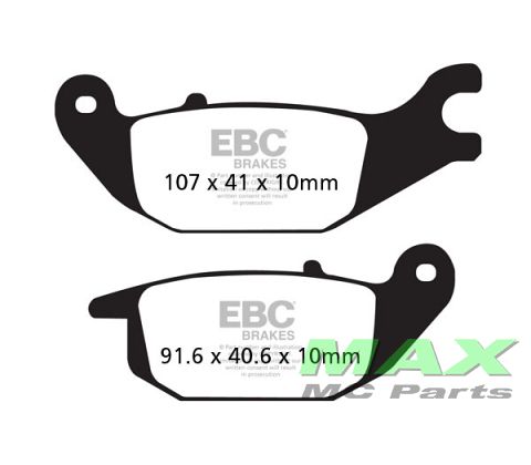 EBC Disc pad set REAR FA343 CBR125 XL125