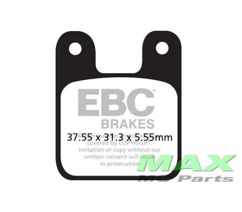 EBC Disc pad set FRONT FA352 POLINI