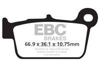 EBC MXS Sintered Off Road *USE:FA367TT*