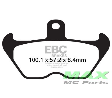 EBCPad set *FRONT* FA407 BMW K100