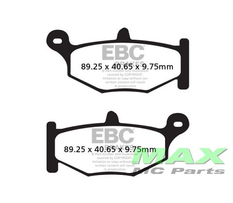EBC Disc pad set REAR FA419