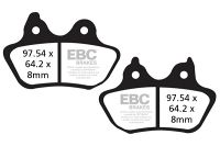 EBC Double- H Sintered Sportbike pad set