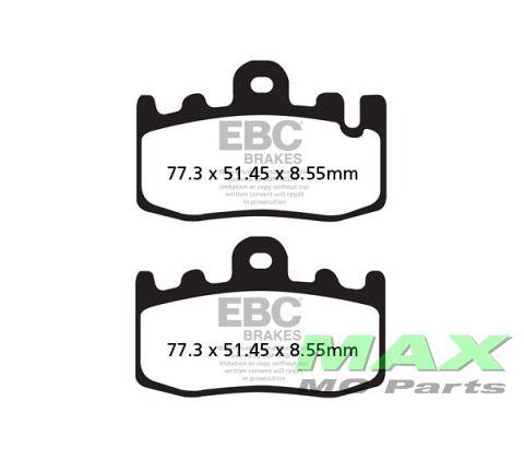 EBC Double- H Sintered Sportbike pad set