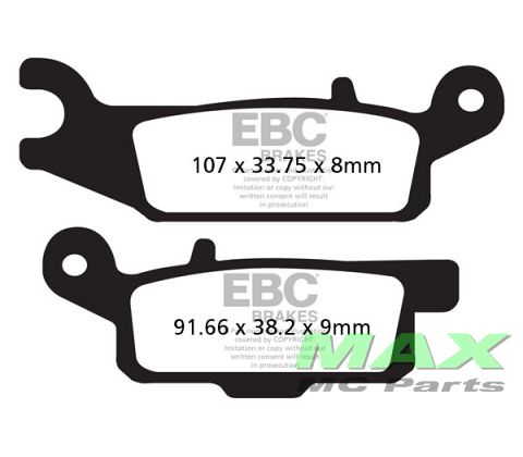 EBC Disc pad set FA446TT
