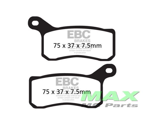 EBC Disc pad set F462TT *USE: FA462R*