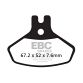 EBC Disc pad set FA468R