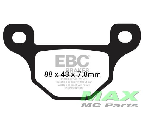 EBC Disc pad set FA481