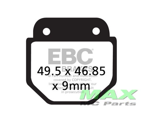 EBC Disc pad set FA486