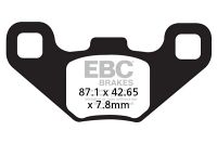 EBC Disc pad set FA490R