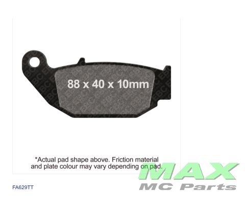 EBC Disc pad *REAR*  FA629TT - DIRT BIKE
