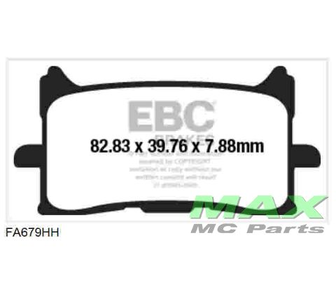 EBC Brake Pads *FRONT* SINTER FA679HH