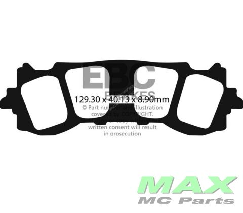 EBC Disc Pads FRONT SINTER FA717HH