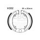 EBC Brake shoe set H302