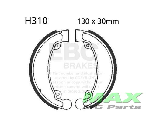 EBC Brake shoe set H310