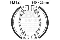 EBC Brake shoe set H312