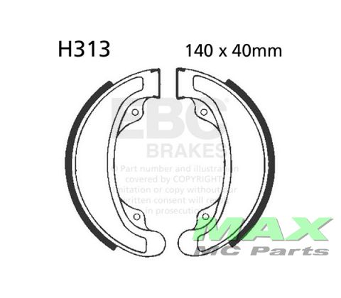 EBC Brake shoe set H313