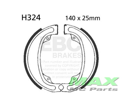 EBC Brake shoe set H324