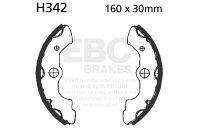EBC grooved brake shoe set H342G