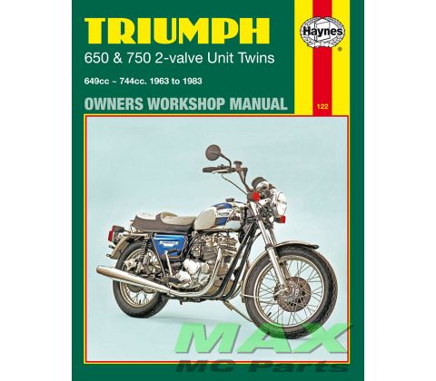 Haynes bog TRIUMPH 650CC 750CC UNIT TWIN