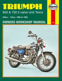 Haynes bog TRIUMPH 650CC 750CC UNIT TWIN