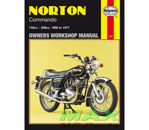 Haynes bog NORTON COMMANDO 750 850