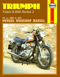 Haynes bog TRIUMPH TRIDENT BSA ROCKET3