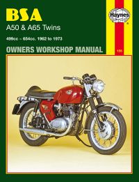 Haynes bog BSA A50 A65 62-73