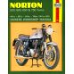 Haynes bog NORTON 500 600 650 750 TWIN 