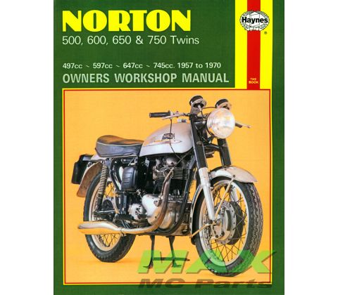 Haynes bog NORTON 500 600 650 750 TWIN 