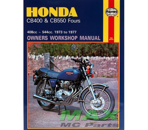 Haynes bog HONDA CB400F CB550F 73-77