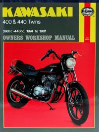 Haynes bog KAWASAKI Z400B/D LTD440 TWIN