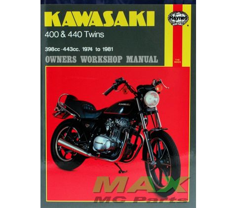 Haynes bog KAWASAKI Z400B/D LTD440 TWIN