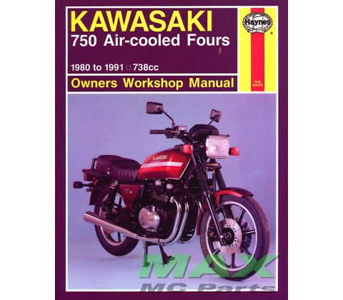 Haynes bog KAWASAKI Z750J Z750L 80-91