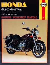 Haynes bog HONDA GL1100 GOLDWING 79-81