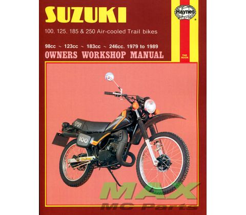 Haynes bog SUZUKI TS125 TS185 TS250 79-8
