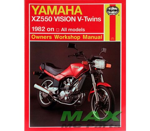 Haynes bog YAMAHA XZ550 V-TWIN 82- *ALL*