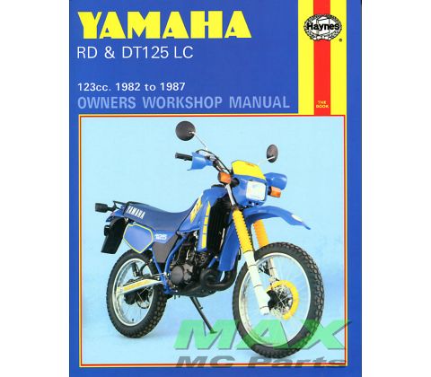 Haynes bog YAMAHA RD125LC  DT125LC 82-87